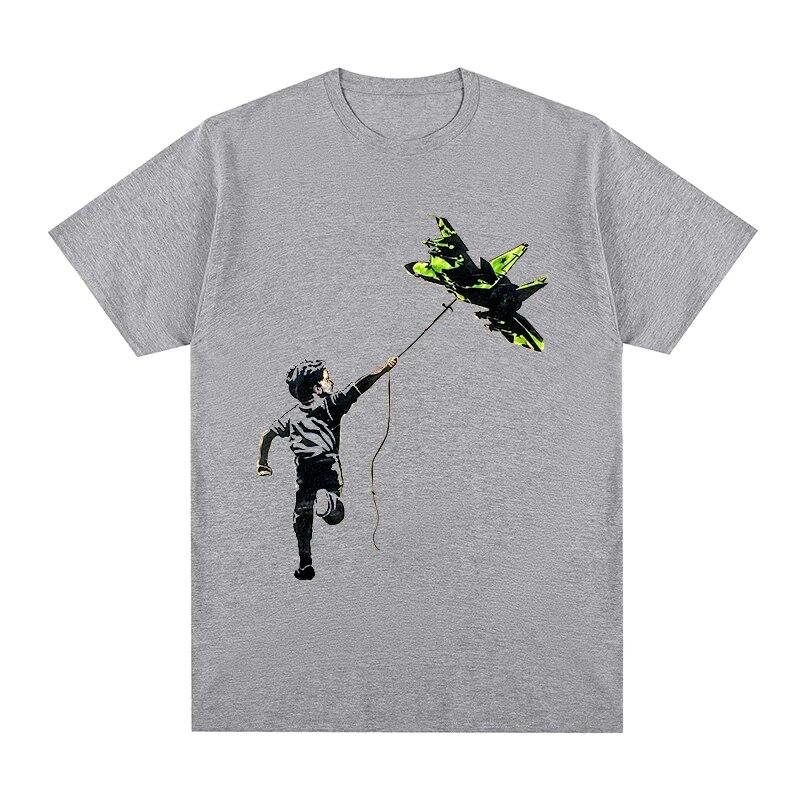 Tričko Banksy neválečné Peace Bavlněné Unisex tričko Nové TEE TRIRT Dámské topy Unisex
