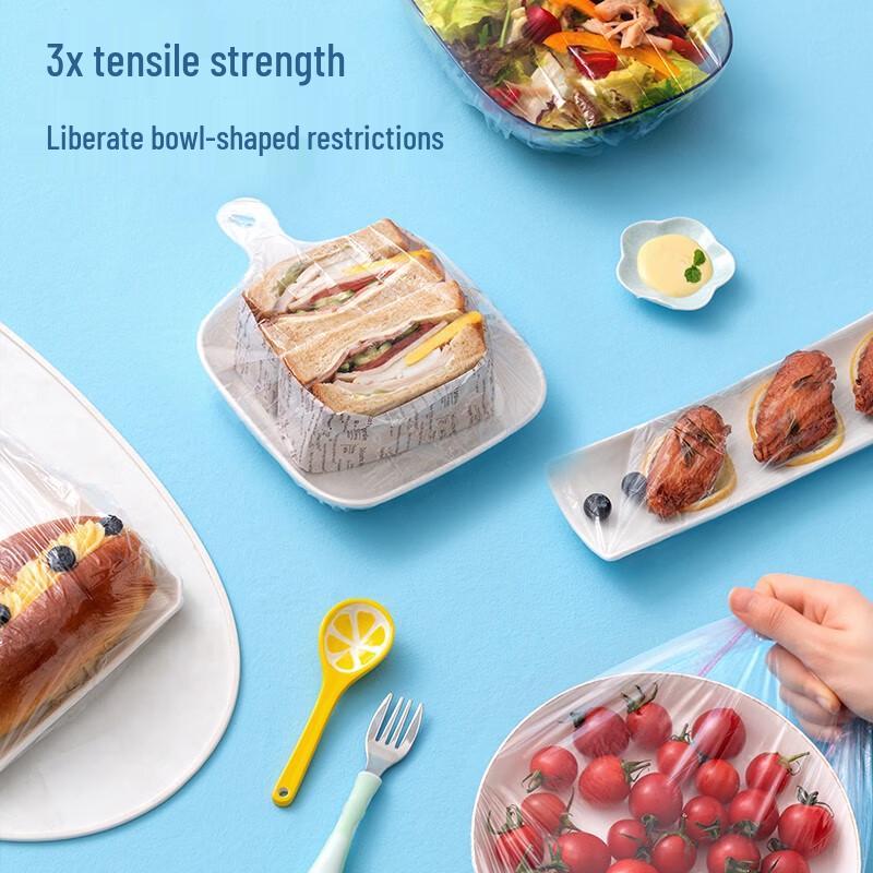 Yijie Jednorazowe Kolorowe Pokrowce na Żywność