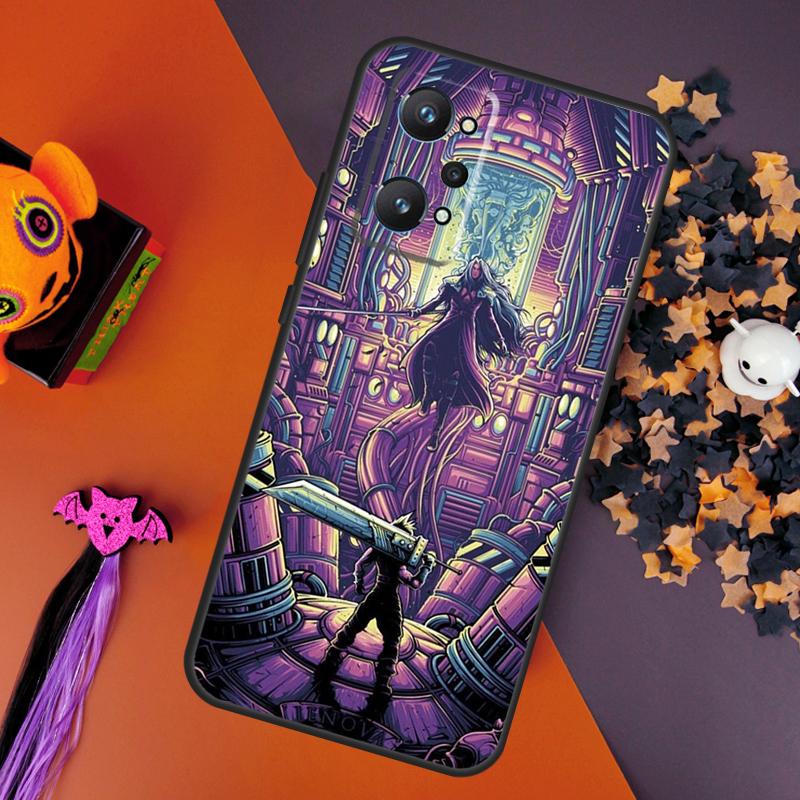 Final Fantasy VII For Realme GT Neo 5 3 2 C55 C35 C33 C31 C30 C25 C21Y C15 C11 Realme 10 8 9 11 Pro Plus Case