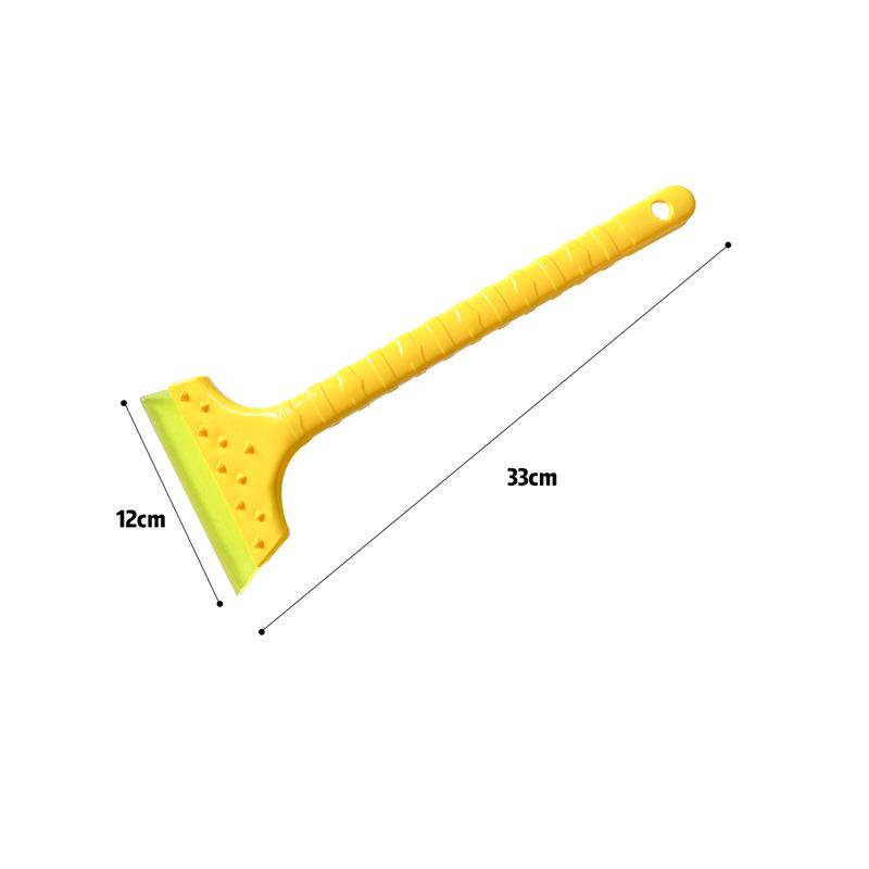 

Silicone cow tendon snow shovel for snow removal, multifunctional snow scraper for automobiles, and snow brush for cleaning