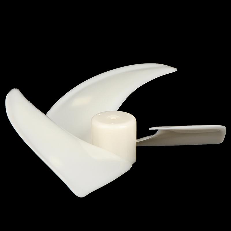 1ks 15cm Průměr Lopatky Ventilátoru Chladničky Pro Bcd-555/556/550/551/553Wkm Kondenzátorový Motor Plastové Chladicí Lopatky Díly