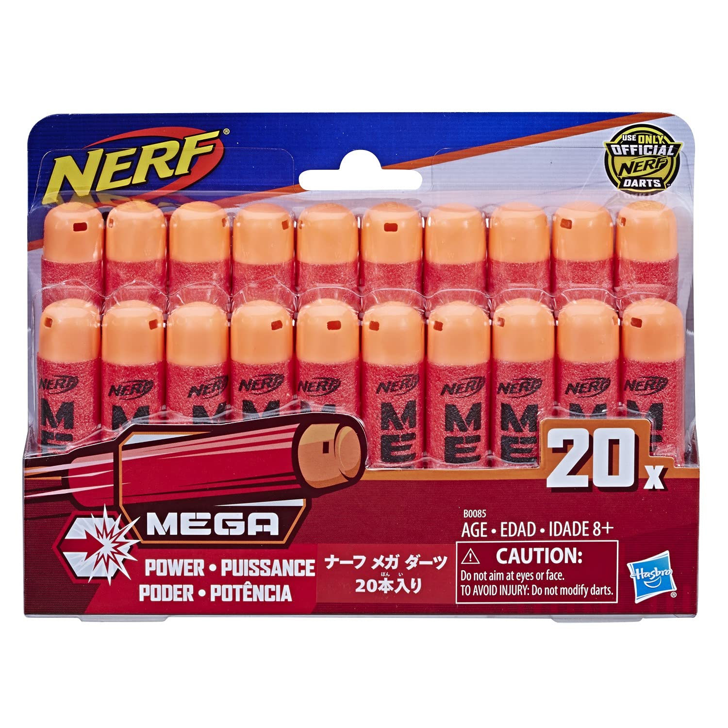 

Nerf Mega Dart Refills (20 pcs) B0085 Authentic