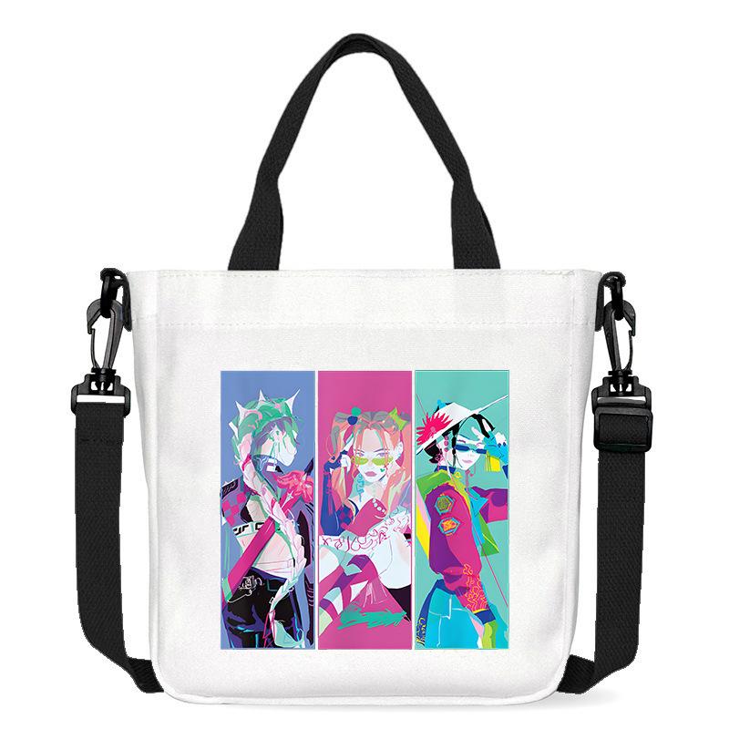KPop Demon Hunters Anime Women's Crossbody Pouch Aesthetics KPop Demon Hunters Shoulder Bags Korean Fashion Messenger Pouch