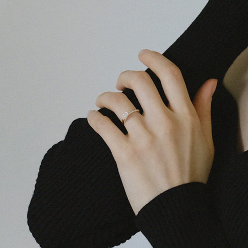 Pinaf Pearl morning glory ring