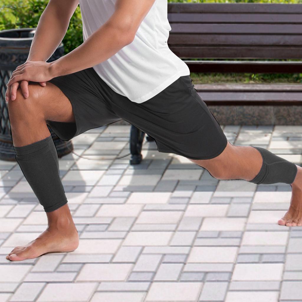 Men Soccer Shin Sock Sports Soccer Shin Guards Sock For Men & Women Women Men Sports Tibia Protection Sock For Outdoors &