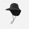 Caps Summer Wide Brim Neck Protection Unisex Bucket Hats Outdoor Visor Quick-drying Panama Sunscreen Tied Fishing Hiking Hat