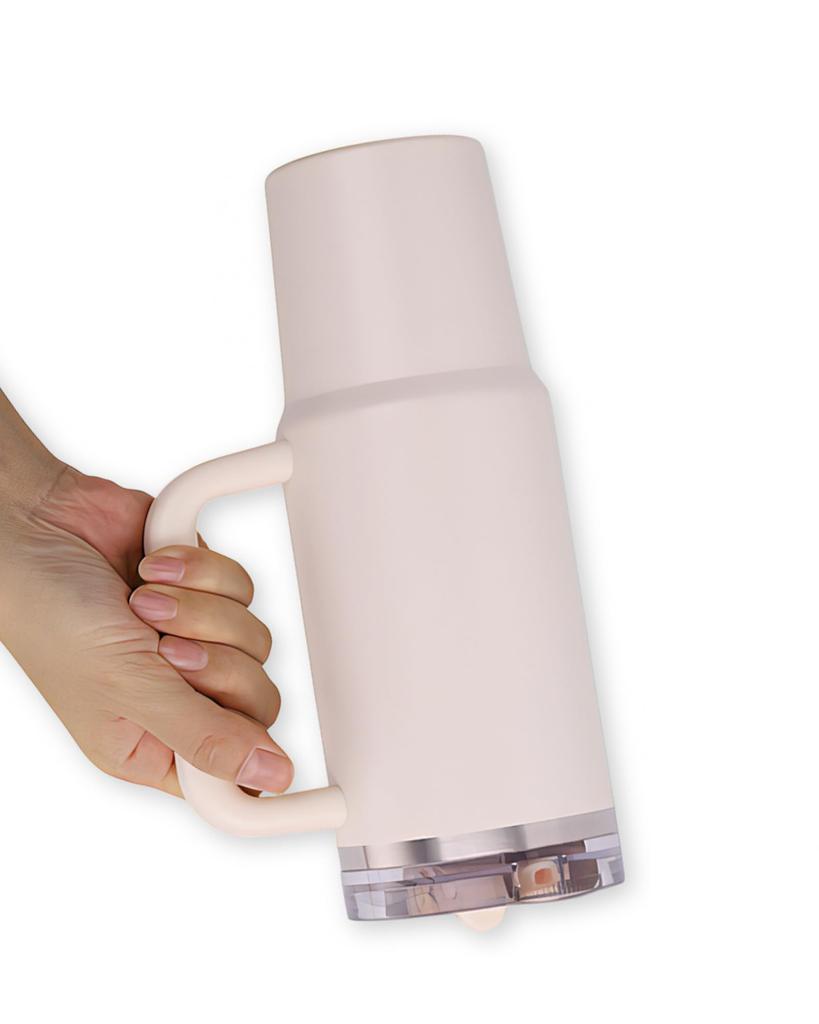 [Leak-Free Guaranteed] Leak-Proof Tumbler with Straw, Large Capacity, Lid, Vacuum Insulated, Fully Sealed, Perfect for the Office, Car, or Gym [PANT]