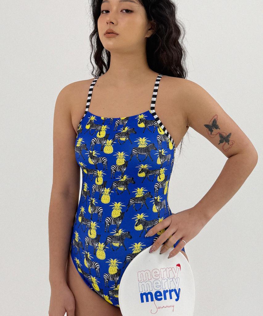 Seopeoseuko Pine Zebra Swimwear