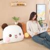 One Two Boo Boo Emoji Plush Pillow - Cute Sleeping Doll with Big Head