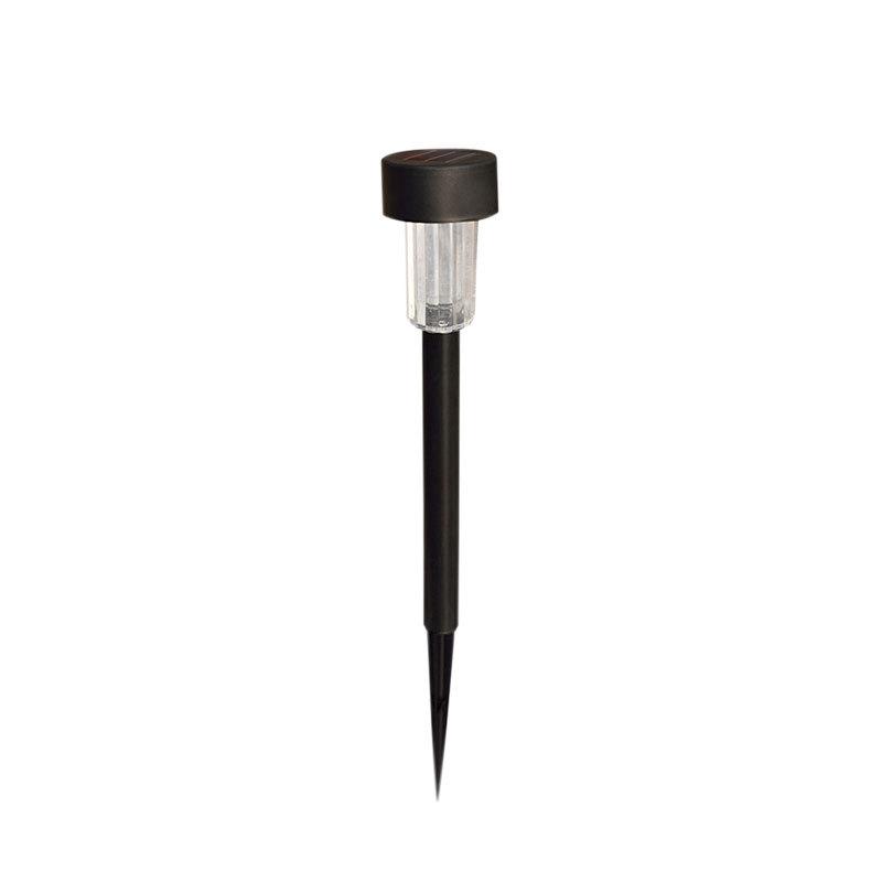 Plastic Solar Lawn and Courtyard Lights - Outdoor Ground Plug Tube Lights