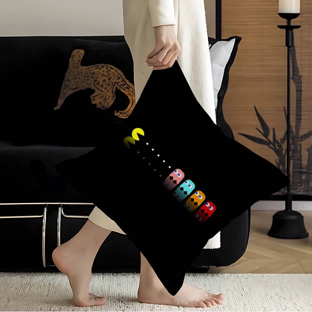 PPacMman Pillow Gift Home Office Decoration Pillow Bedroom Sofa Car Cushion CoverPillow Case