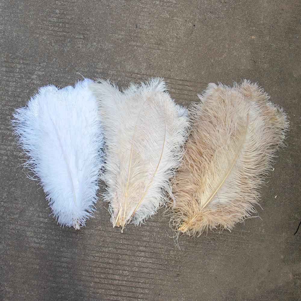 10pcslolt 45-50cm Ostrich Feather for Crafts Wedding Party Decor Plumes Ostrich Table Centerpieces Colored Feathers Decoration