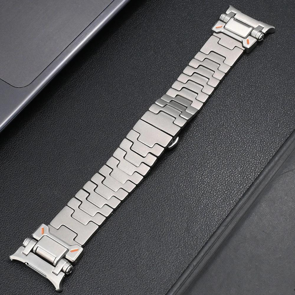 No Gaps Titanium Band for Samsung Galaxy Watch 7 Ultra 47mm Metal Connector Bracelet for samsung galaxy 47MM ULTRA Luxury Strap