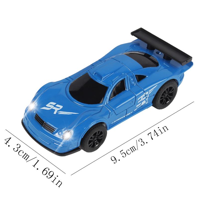 2 Stück Slotcar Spielzeug 1 43 1:43 1/43 Maßstab 12V 14V Elektrisches Rennfahrzeug Coche Für Scalextric Compact Carrera Go Ninco Scx