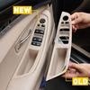 Inner Door Panel Handle Pull Trim Cover Set For BMW 5 Series F10 F11 2010-2016