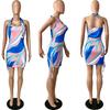 Y1650 Sexy Backless Sleeveless Suspender Dress for Women