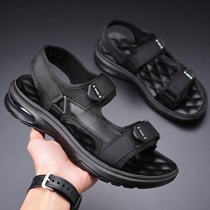 Fashion Summer Fashion Network Breathable Retro Men's Sandals 2024 Designer New Air Cushioned Soft Sole Outdoor Beach Sports Man Shoes