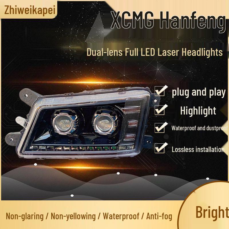 XCMG Hanfeng LED Headlight Assembly for G5G7G9 Heavy-duty Trucks Standard