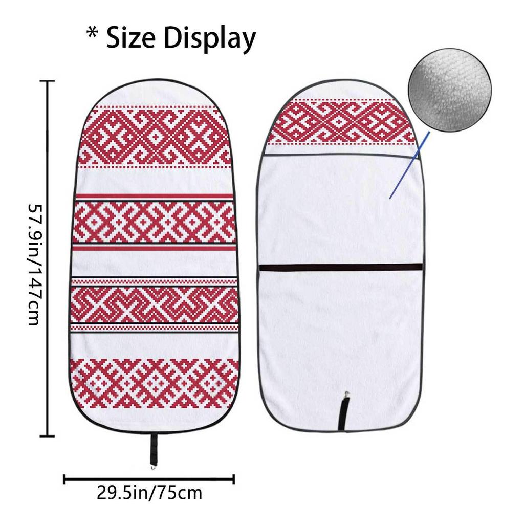 Universal Car Seat Towel Cover - Front Seat Protector for Gym & All-Season Use 76