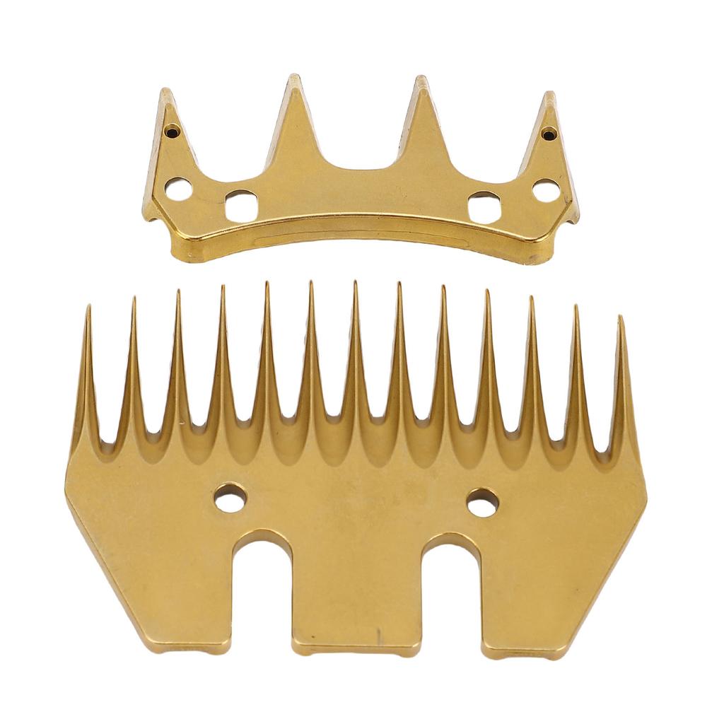 Náhradní stříhací čepele na ovce Zlaté 13 rovných zubů Rozteč 7 mm Elektrické čepele na stříhání ovcí