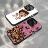 C-cute H-Hysteric M-Min Phone Case For iPhone 17,16,15,14,13,12,11 Plus,Pro Max,XS,Colored Silver Plated Inside Cover