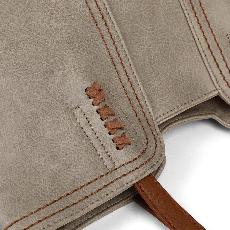 Geantă de mână din piele naturală pentru femei, geantă de mână cu un singur umăr, geantă de navetă, geantă de mână la modă, geantă de mână retro pentru femei