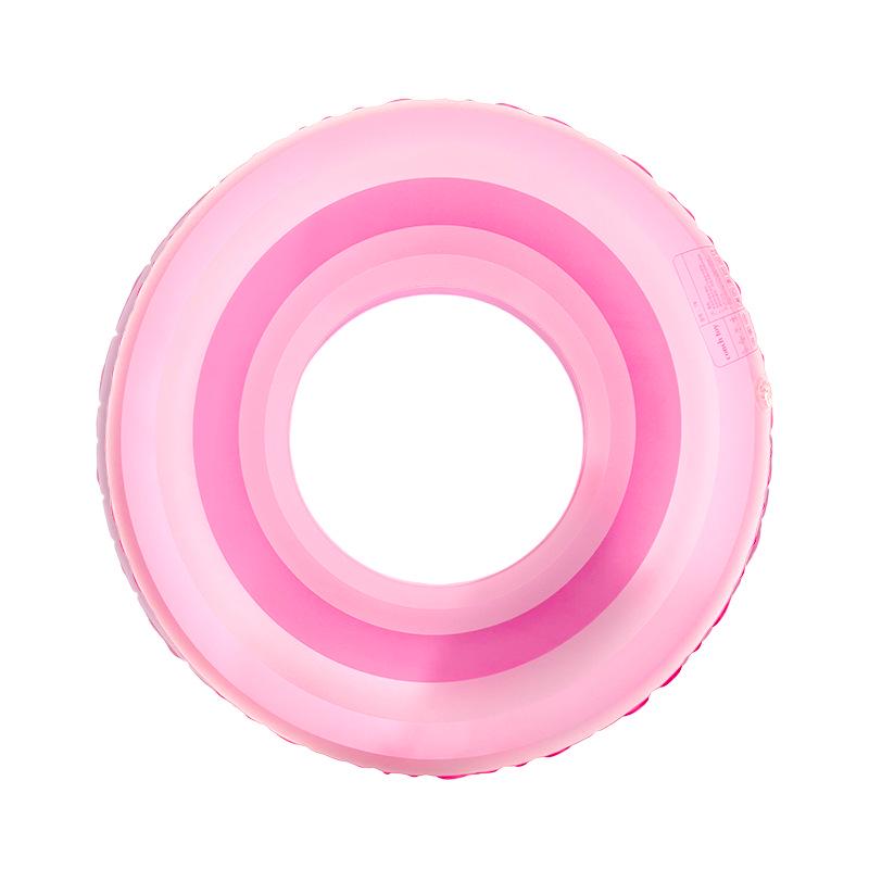 Inflatable Starry Sky Sequin Swimming Ring for Women - Thickened, Eco-friendly PVC
