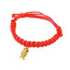 Chinese Style Red Rope Braided Cat Collar Adjustable Fortune Bell Cat Collar  For Cats Puppy