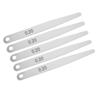 5pcs 0.2Celsius0.3 Stainless Steel Feeler Gauge Ruler Welding Inspection Tool(0.2)