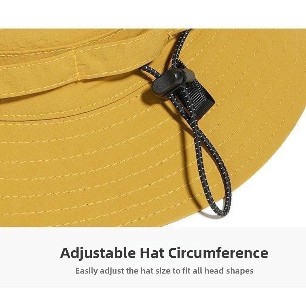 Pocket Design Foldable Bucket Hat Anti-UV Sun Protection Hat  Sunscreen Cap