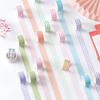 Jilü Washi Tape Set: Fresh Plaid Series for Planners, Diaries, Albums, and DIY Decor.