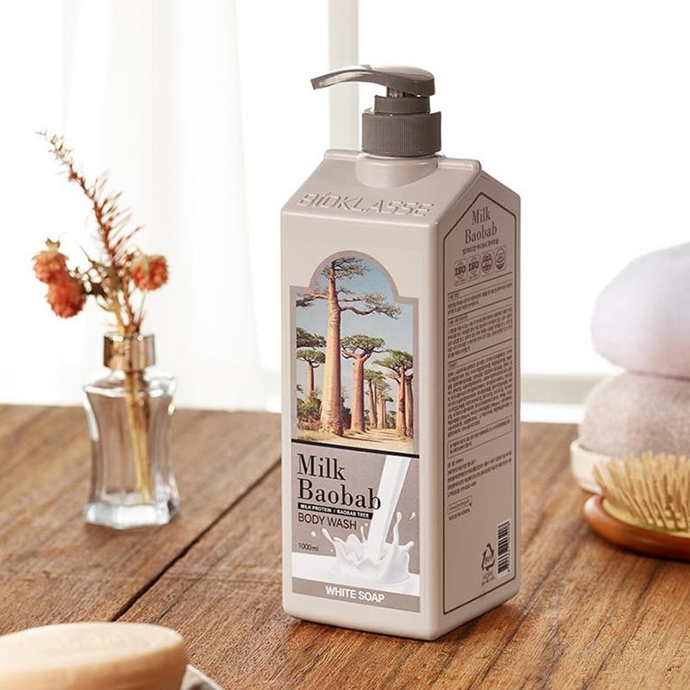 MILK BAOBAB Perfumy Mydło w Płynie Białe Mydło 500ml