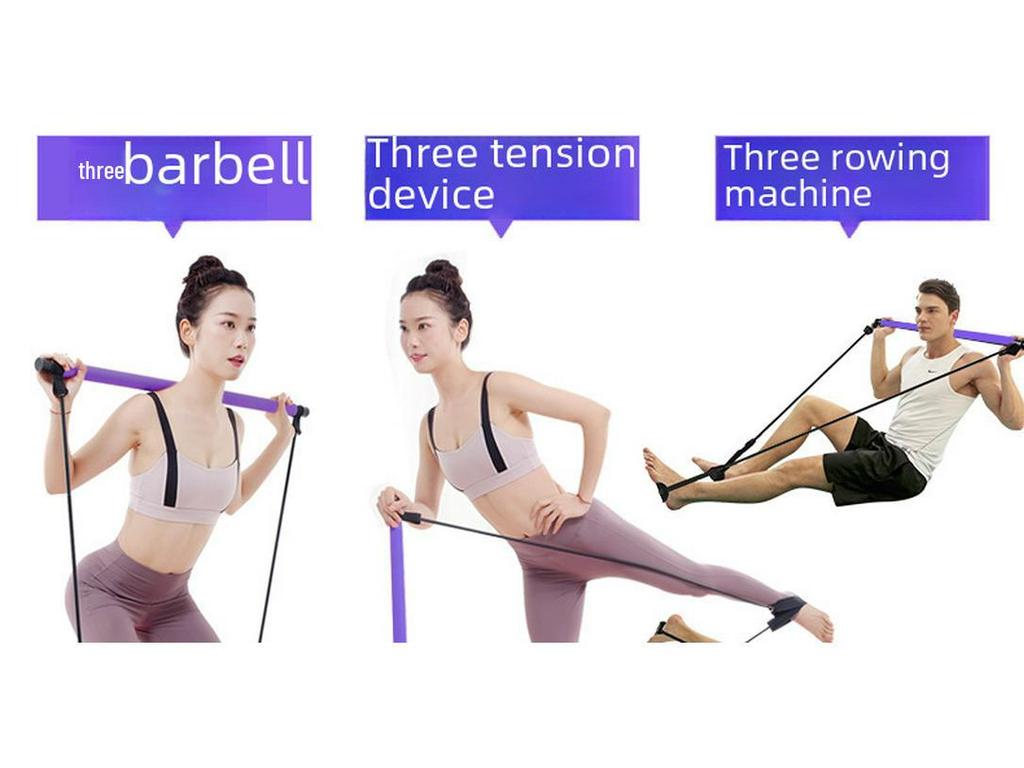 Multi-Function Pilates & Yoga Elastic Pull Rope Trainer