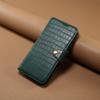 Wallet Phone Cover for Honor 90 Leather Case with Folding Stand Crocodile Texture
