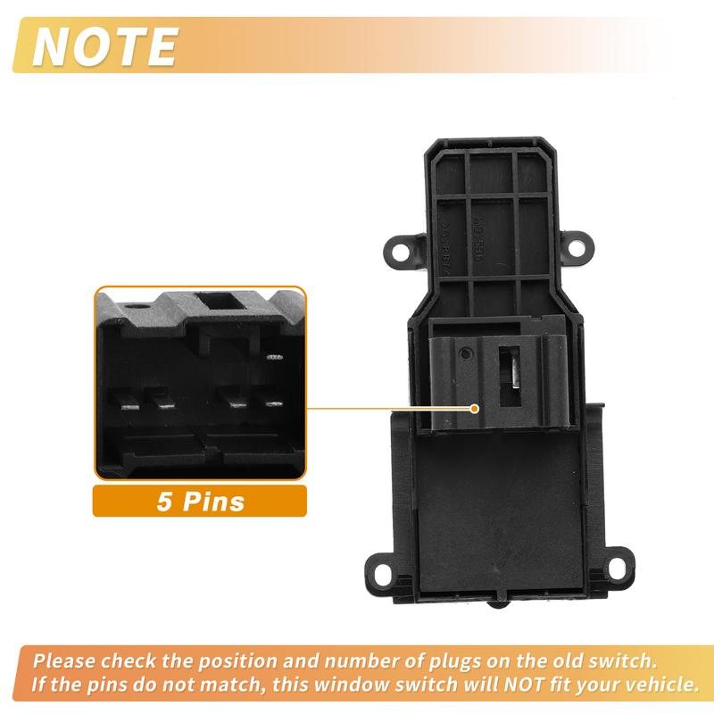 X Autohaux Front Right Passenger Side Power Window Switch for Honda Civic 2006-2011