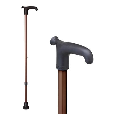 K. Hospice German Telescopic Walking Stick OS-6, Brown