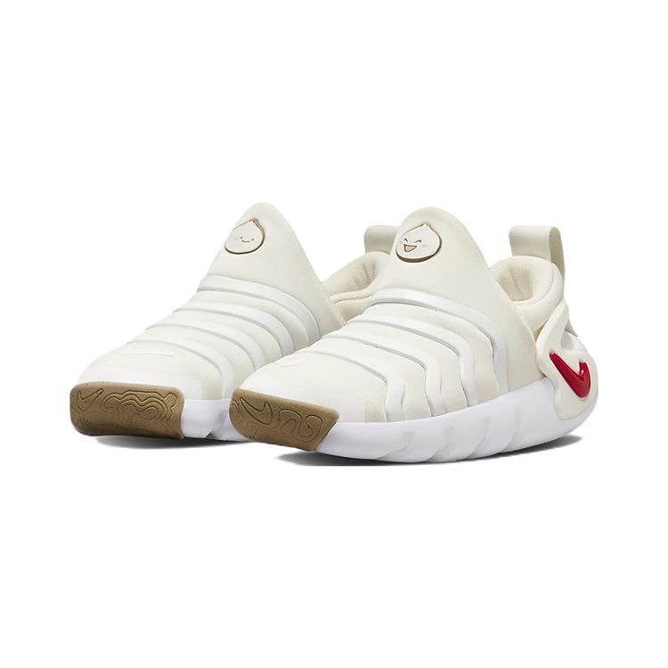 Nike Dynamo Go Se Fabric Caterpillar Low Top Sports Casual Shoes Kids Sneakers Off-White DV2967-100