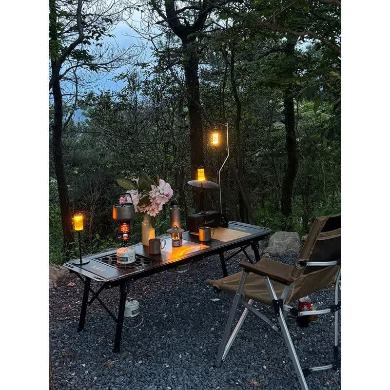 OIMG Outdoor 5-Unit Folding IGT Lift Tactical Camping Table