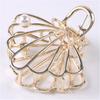 Unique Fashion Hair Accessories Ladies Geometric Metal Korean Hair Claw Clip