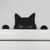 Practical Sturdy Metal Cats Door Ornament Wall Hanging Decoration Accessory for Celebratory and Everyday Setting