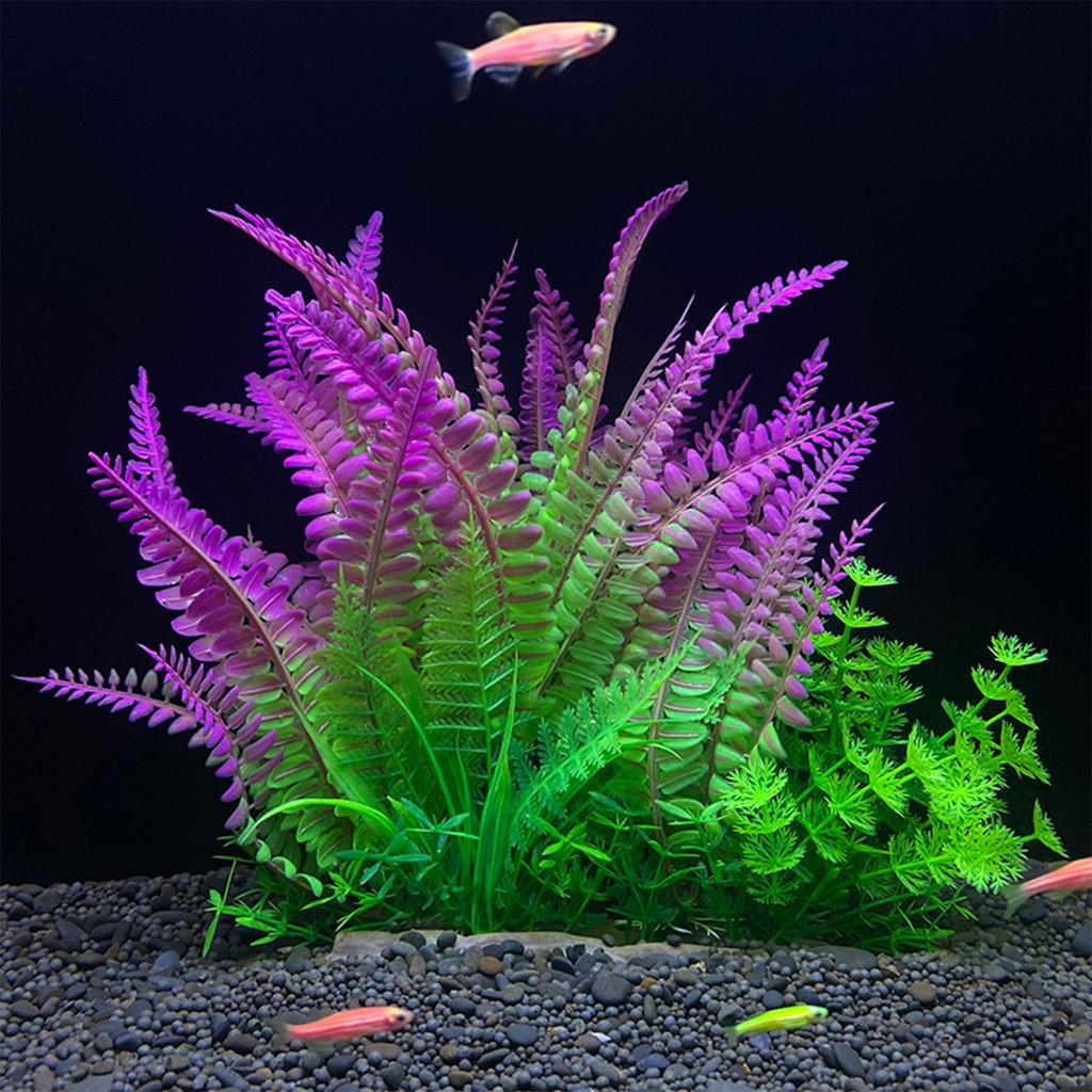Fish Tank Landscapings Simulation Aquatic Plant Aquarium Decoration Plant Artificial Flowers Ornaments Pet Supplies