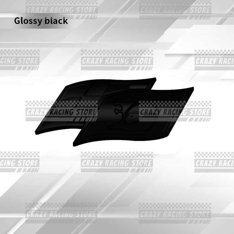 Car Badges HSV Racing Flag Trunk Emblem Metal Stickers Body Decals Letter Grille Decor For Holden HSV Astra Commodore GTS R8