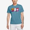 Nike Sportswear Cartoon Print Short Sleeve T-Shirt Men Tops Sky-Blue CT6528-424