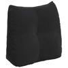 Back Cushion Black 45 X 24 X 50 Cm Velvet