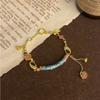 Exquisite Charm New Chinese Style Bracelet Jewelry Accessories Enamel Hand Ring  Gift