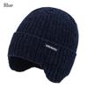 Soft Knitted Hat Windproof Earmuffs Cap Winter Ear Protection Cap  Outdoor