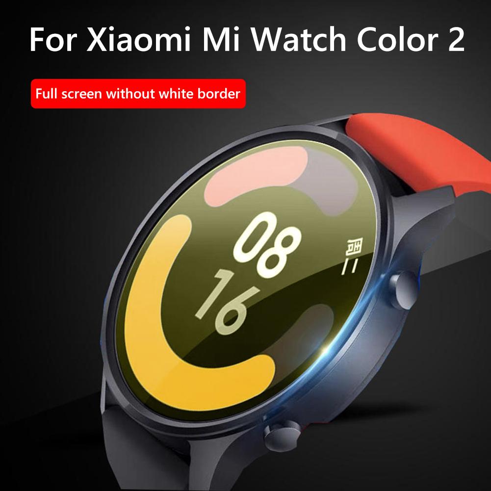 2/5pcs Smartwatch Protective Film for Xiaomi Mi Watch Color 2 Screen Film  comprar a buen precio — entrega gratuita, reseñas reales con fotos — Joom
