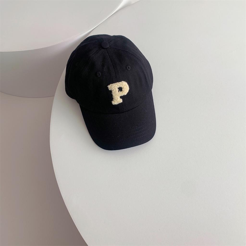 Baby Baseballmützen Frühling Sommer Baumwolle Kinder Jungen Mädchen Sonnenhüte Mode Buchstabe A Muster Lässig Kinder Schirmmützen