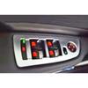 For BMW 1 Series E81 2007-2011 Matte Silver Door Window Switch Lift Cover Trim