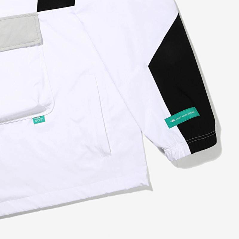 Bbc Earth Color Block Anorak  White 